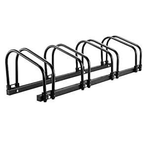 Trimate Bike Stand, 4 Bikes Rack Garage, 2.4″ Width for most of Bikes
