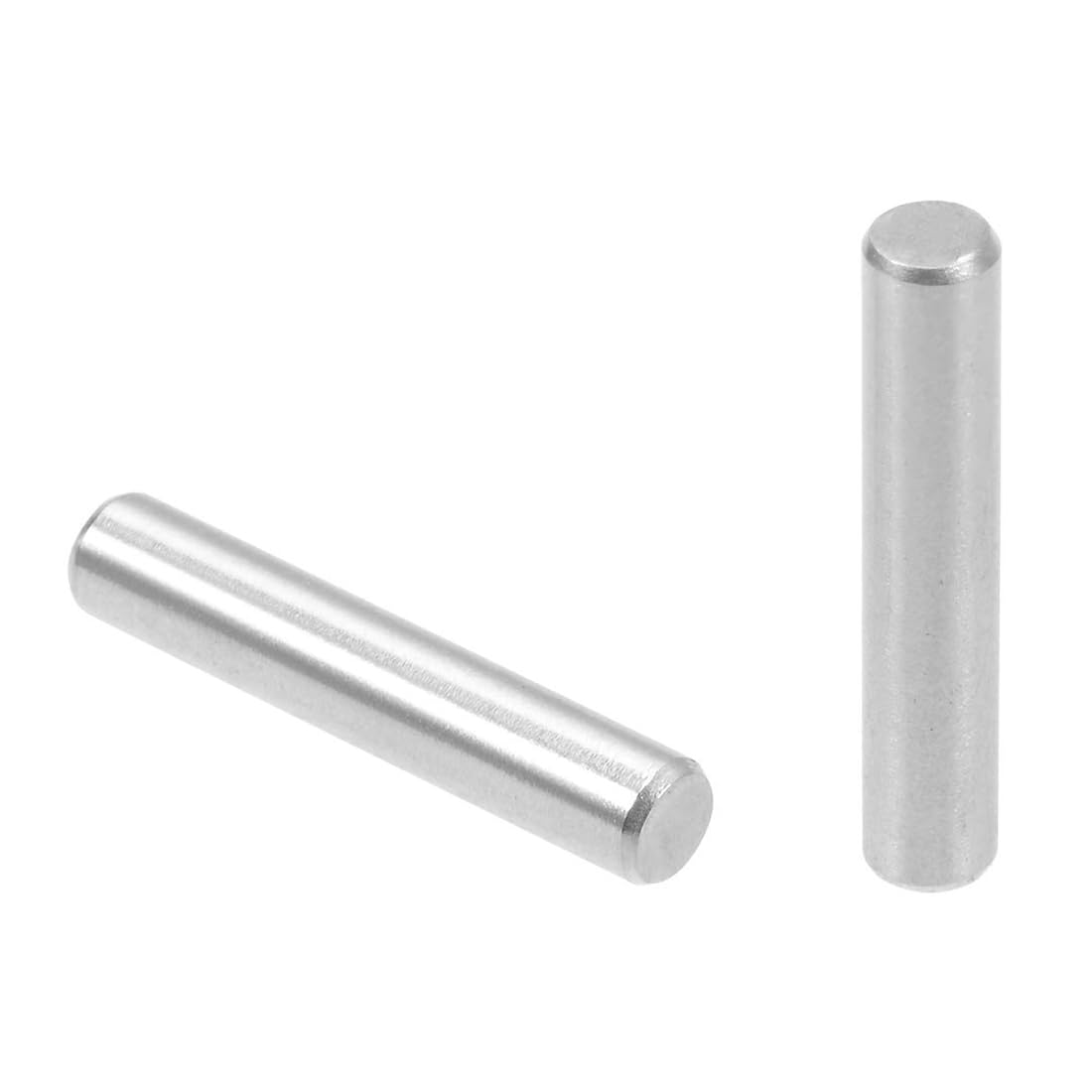 ROWORKX 6mm x 80mm Dowel Pins, Non-Threaded Shelf Support Pegs, 50pcs
