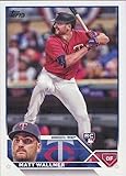 2023 Topps #448 Matt Wallner Minnesota Twins Rookie Baseball Card - GotBaseballCards