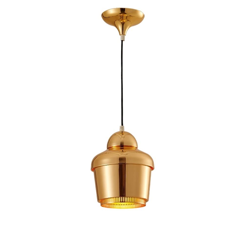 Lustre single-tête moderne en bois de noyer pour illuminer vos dîners au restaurant
