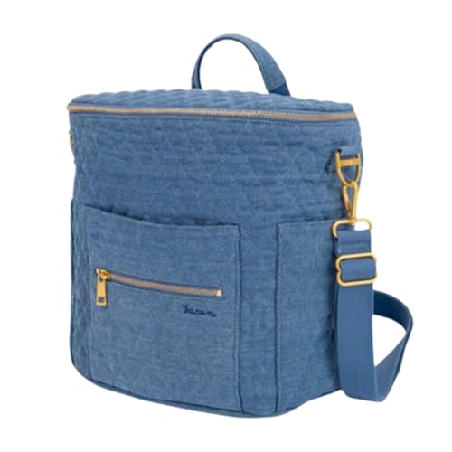 FAWN DESIGN The Original Diaper Bag, Faux Leather Diaper Bag Backpack, Vegan Leather, Large Capacity Baby Bag for Mom