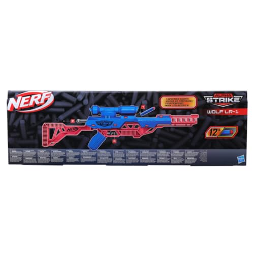 Nerf Alpha Strike Wolf LR-1 Blaster with Targeting Scope, 12 Nerf Darts, Toys for Kids Teens and Adults, Fun Gift Toy for Boys, Birthday Gift Toy for Kids Ages 8+ (Image - 6)