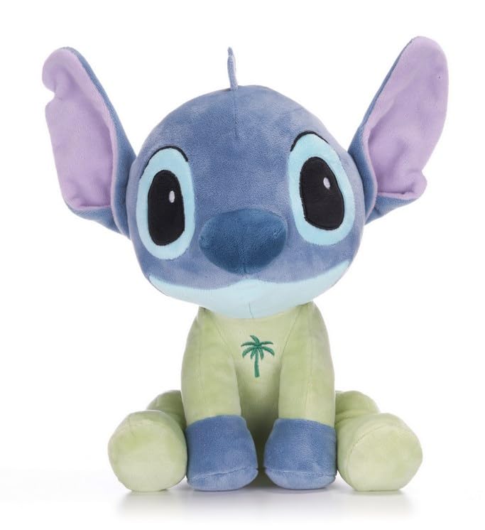 Disney 10 Inch Four Pawed Romper Plush Stitch Green Pyjama Sitch Soft Toy