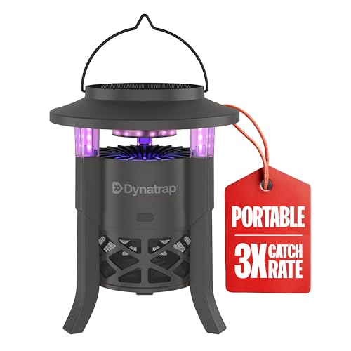 Dynatrap Outdoor Bug Trap, Tungsten 1/4 Acre Mosquito, Fly, Gnat, Moth Trap