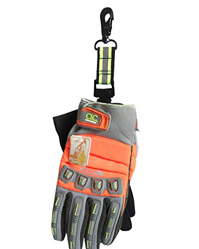 Melotough Firefighter Glove Strap Glove Holder With 2 Alligator Clip Easy Hold All Your Glove,Reflective Hi-Vis Lime For Quick Access (Alligator Clip 2 Head-Lime)… #TOP1