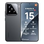 Xiaomi 15 (Smartphone), 12+512GB, Nero, Lenti Leica Summilux, Fotocamera principale Leica da 50MP, Batteria da 5.240mAh, Ricarica HyperCharge da 90W, Xiaomi HyperAI (Caricabatterie non incluso)