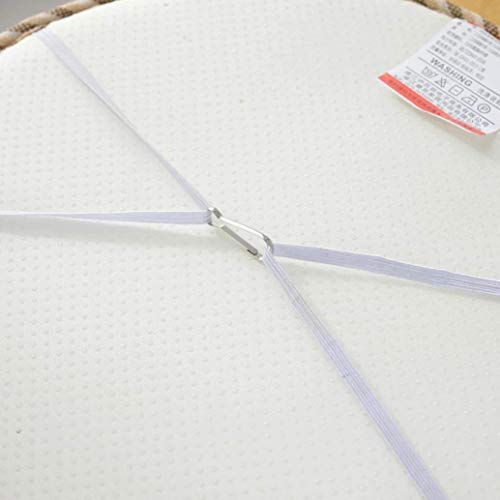Coussin de tabouret de bar rond 29cm antidérapant pour assise de cuisine - 6