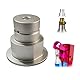 DRYHTEN Soda Wasser Kohlendioxid Zylinder Quick Connect Umschalten Adapter Ventil für Terra DUO ART GAIA Sparkling Water Machine, TR21-4 Ventil zum Quick Connect