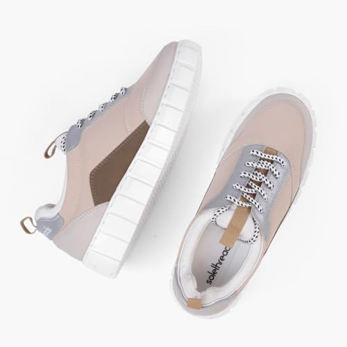 Image of SOLETHREADS Stellar Women's Sneakers|Soft Cushioned|Memory Foam Insole|Slip-Resistance|Dynamic Feet Support|Arch Support|Shock Absorption|Casual Shoes|Stylish|Anti-Skid|Party Shoes