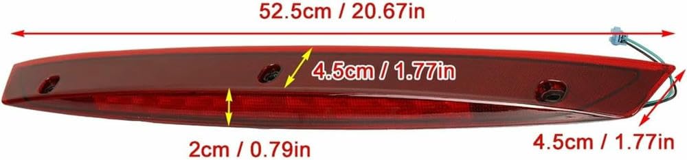 Terza Luce di Stop Centrale per Mercedes Vito Viano W639 2003-2014 A6398200056