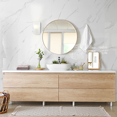 EGLO Troy 1-Light Wall Sconce Bathroom Modern Dimmable ...