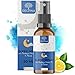 Produktbild Melatonin Einschlafspray 50ml, Sleep Spray Melatonin Hochdosiert, Einschlafhilfe Erwachsene, Alternativ zu Melatonin Tabletten, Tropfen - Schlafspray Melatonin, Vitamin B6, Melisse, Vegan, alkoholfrei