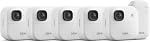 Blink Outdoor 2K+ (newest model) — Wireless smart security camera, 2K video resolution, enhanced audio, two-year battery. Sync Module Core included — 5 camera system (White)