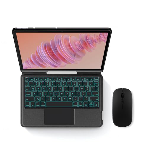 Teclado Lenovo Tab Plus 11.5 con panel táctil y ratón Bluetooth negro
