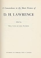 A Concordance to the Short Fiction of D. H. Lawrence 0803208073 Book Cover