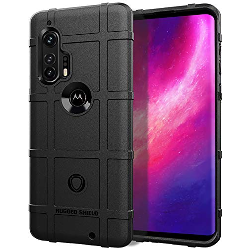 Coque Motorola Moto Edge Plus noire de protection hybride antichoc ZYZX