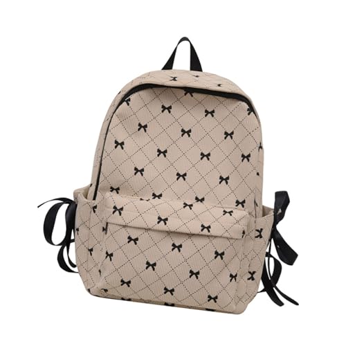 Sac en velours côtelé avec nœuds résistant pour transporter les cours