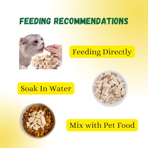 Freezedried Uncooked Rooster Breast for Cats  Canine5 Oz Scrumptious and Wholesome Freezedried Rooster Breast Made in the Usa  Excellent for Canine and Cat Coaching Treats Snacks  Cucciolini Doodles Freeze dried uncooked rooster breast for cats  canine5 oz scrumptious and wholesome freeze dried rooster breast  made in the usa  excellent for canine and cat coaching treats snacks   cucciolini doodles