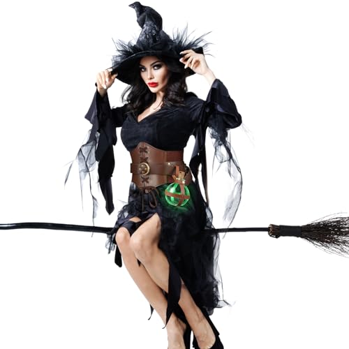 Zhanmai Renaissance Corset Leather Potion Belt with Potion Bottle Medieval Witch Viking Pirate Ren Fair Costume Accessories3