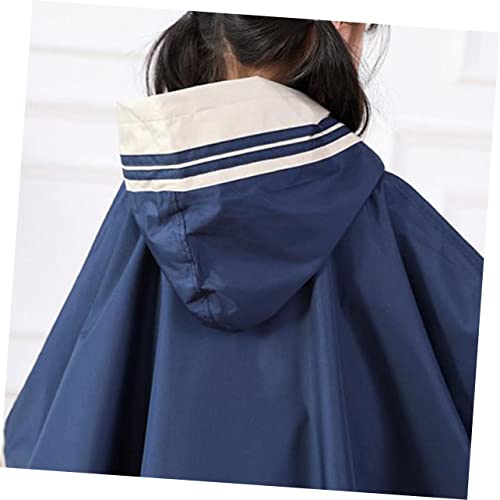 Boys Rain Jacket Kids Kids Raincoat Poncho Cape Hooded One-piece Rainwear Size s2