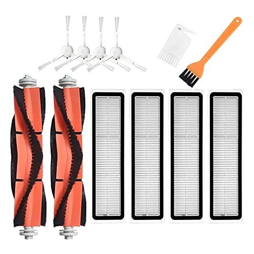 Parti dell'aspirapolvere Robot Aspirapolvere Parti Sostituzione Pennello Laterale della Spazzola Principale Epa. Ricambi for Panno for mop (Color : Blue)