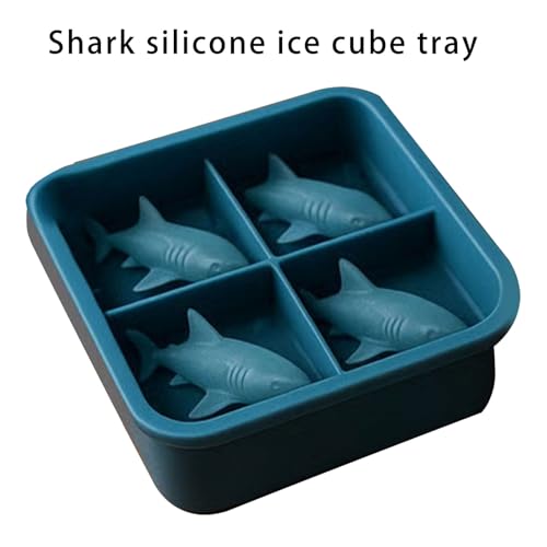 Molde para hielo de silicona en forma de pez miniatura 4
