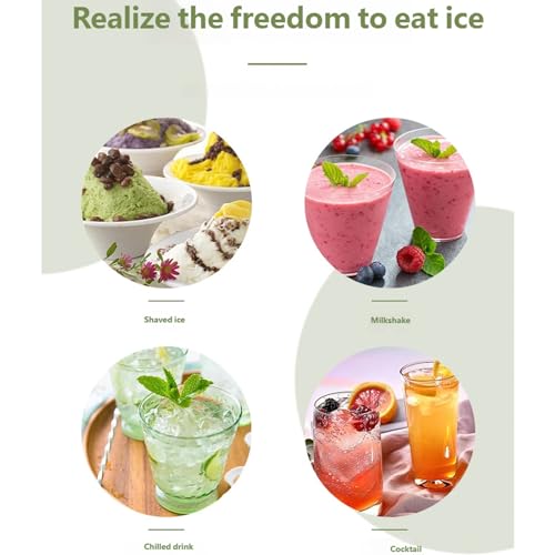 Rasoir à glace automatique grande capacité pour fêtes et buffets