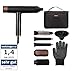 Princess Profi-Airstyler, 7-in-1 Stylingtool, 3 Heiz- & Geschwindigkeitsstufen, Ionenfunktion, Coolshot, 1,8m Kabel, Reisetasche, 7 Aufsätze, Hitzeschutzhandschuh, BLDC-Motor, 2000 W, 01.529205.01.001