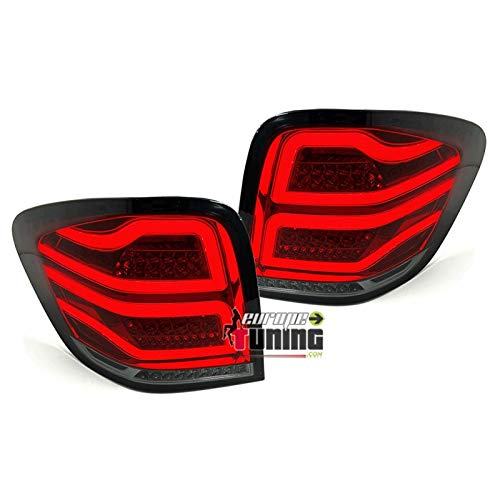 EUROPETUNING - 05345 - FEUX ROUGES NOIRS LED TUBES CELIS COMPATIBLE MERCEDES ML W164 2005-2008 PH1