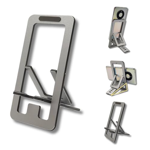 Suporte de Mesa para Celular Ajustável em 4 ângulos de inclinação...