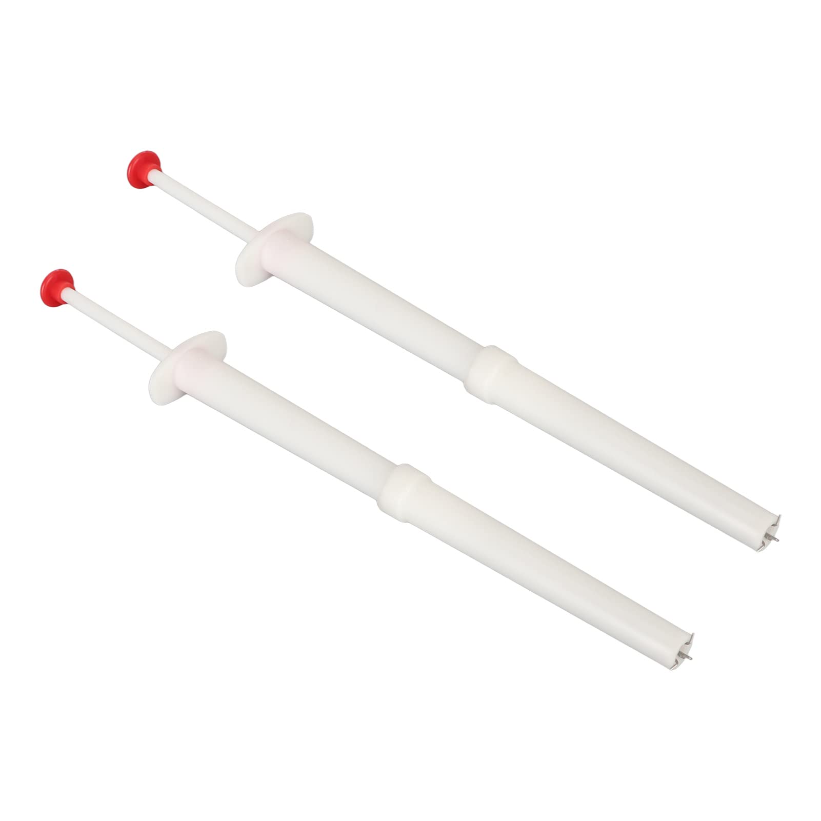 Pickle Picker, 2Pcs Plastic and Stainless Steel Pickle Pincher Olive Pepper Grabber Pickle Grabber Tool Pickle Jar Fork for Kitchen