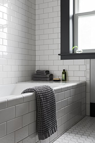 Onsen Bath Towel - 100% Supima Cotton, Lightweight, Cinder Grey