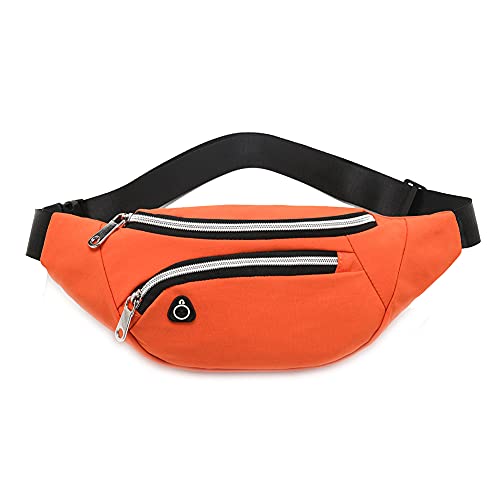 YUNGHE Waist Pack Bag for Men&Women - Fanny Pack for Workout Traveling Running.(13302) Orange