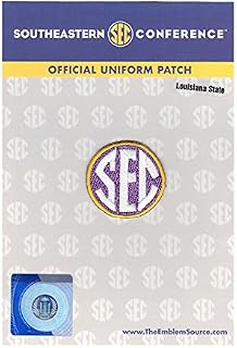 SEC Conference Team Jersey Uniform Patch LSU Tigers