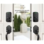 Keyless Entry Door Lock | APP Available But Not Required | Work with Gateway, Alexa and Google As | IP65 Waterproof | Deadbolt Smart Locks for Front Door | Auto Lock - Image 5