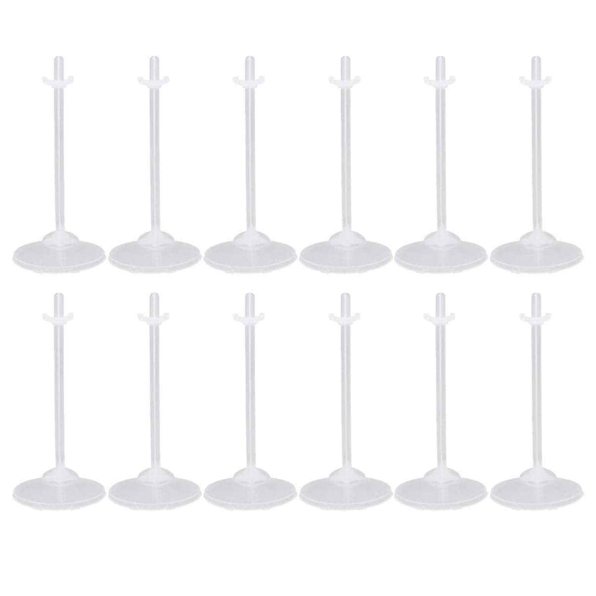 KOMBIUDA Doll Display Bracket 36pcs Doll Stands for Display Practical and Gentle Plastic