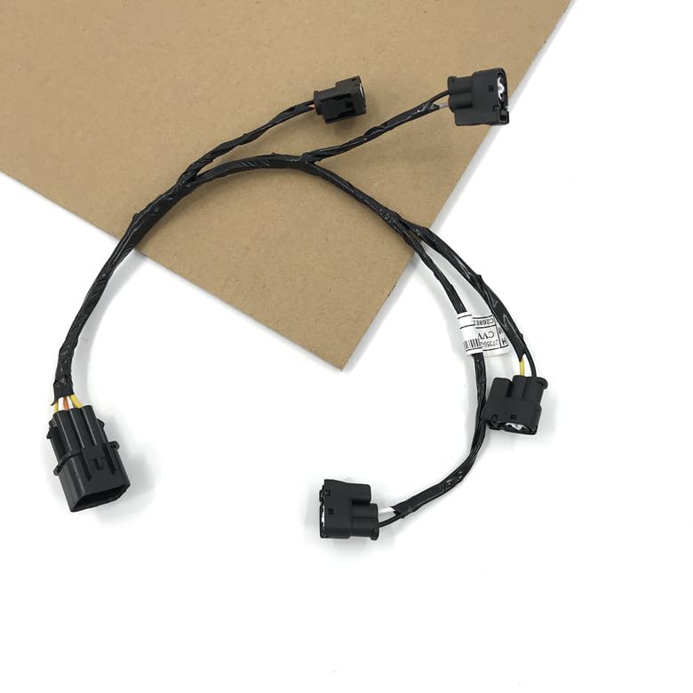 VVT High Voltage Package Ignition Coil Wire Cable Harness Plug Connector for Hyundai Kia - (Color Name: with Resistance)