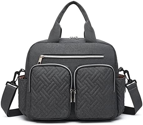 Kono Baby Changing Bag Multi-Functional Nappy Tote with Stroller Straps