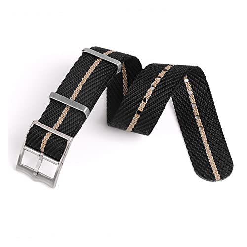 Bracelet de rechange en nylon Nato lisse pour changer de style au quotidien