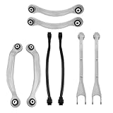 maXpeedingrods 8Pc Rear Suspension Kit Upper & Lower Control Arm for Dodge Charger 2006-2016 Challenger 2008-2015 Magnum 2005-2008 Chrysler 300 2005-2016 (Aluminum & Steel)