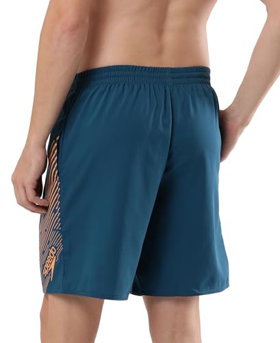 Image of Speedo Men's Xpress Lite Essential Medley Logo Printed Watershorts