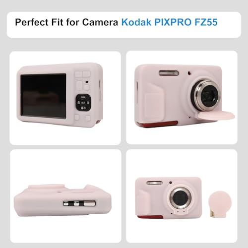 Funda de silicona para cámara Kodak PIXPRO FZ55 miniatura 2
