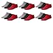 Produktbild PUMA Unisex Invisible Sneaker Socken 6er Pack, Größe:35-38, Farbe:black/red