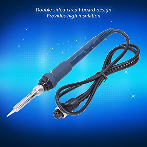 Replacement Solder Handle With 6 Pin Plug, Dc 26V 60W Universal Soldering Station Iron Pencil Suitable For 936B, 907B #TOP3