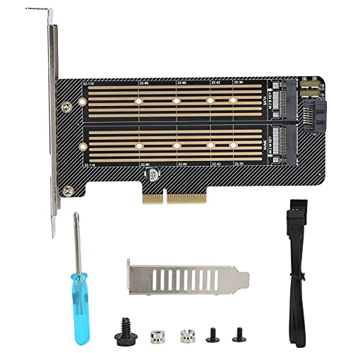 Scheda Riser Disco con Chiave B di Espansione per Trasferimento da a a Doppio da Usare PH39 rigido solid state drive s-ata pci-express