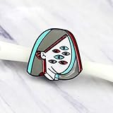 Einzigartiges Mädchen-Design mit mehreren Augen.