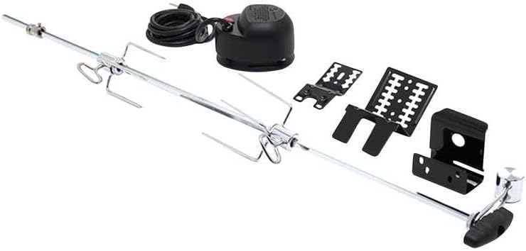 GrillPro 60090 Rotisserie Kit for Grills, 39-1/2", Black