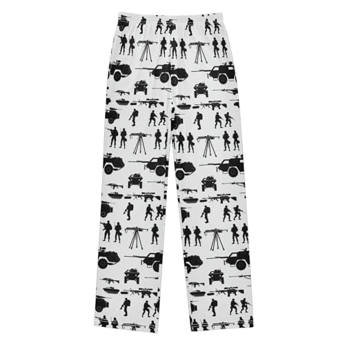 Pajama Bottoms, Silhouette Set Pajamas Pant Lounge Wear Sleep Long Pants Casual Sleepwear PJS
