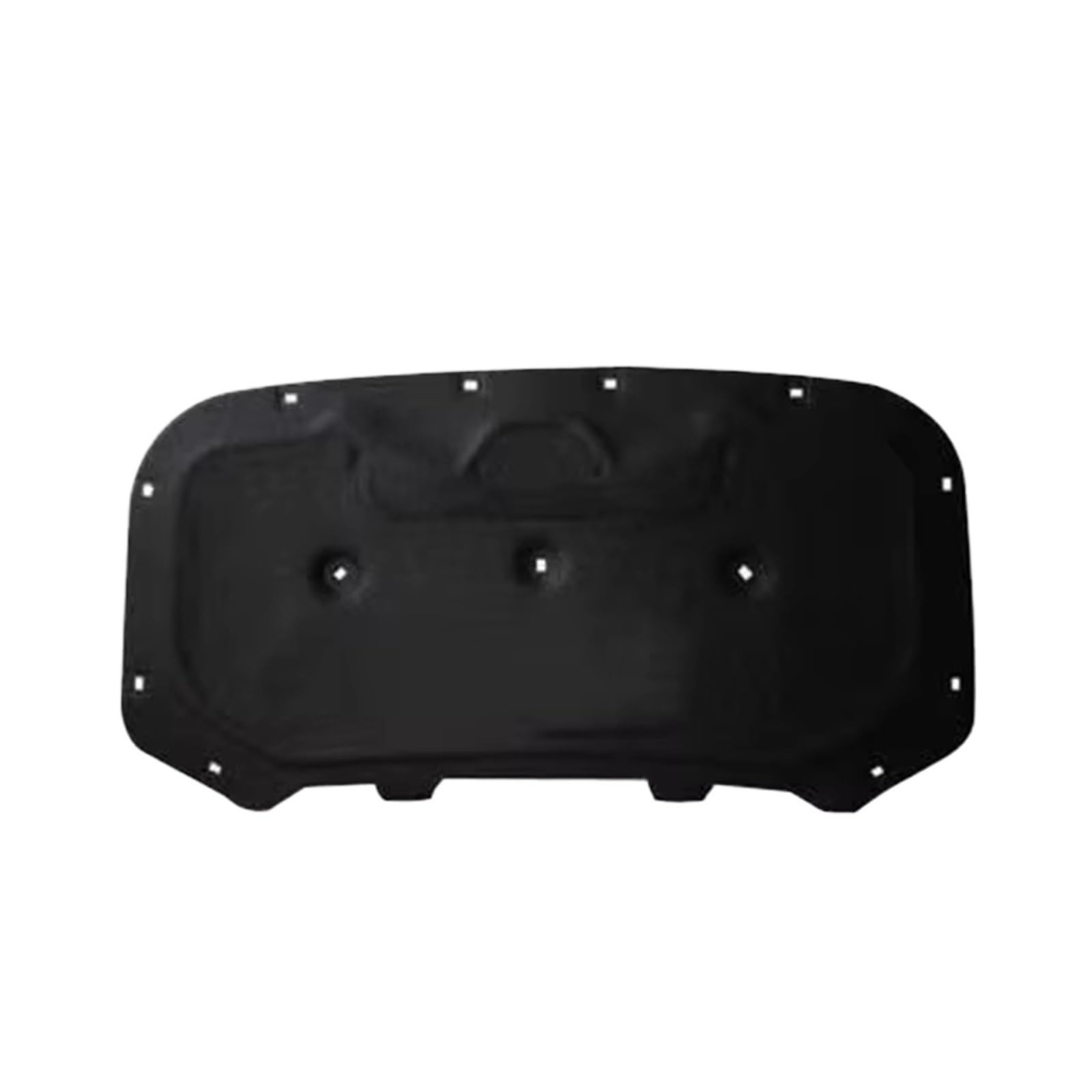 Fdurftar Black Cotton Soundproof Cover For Vw For Taos For Tharu 2019~2024 Front Engine Car Hood Sound Insulation Pad Engine Hood Insulation Pad(Black)
