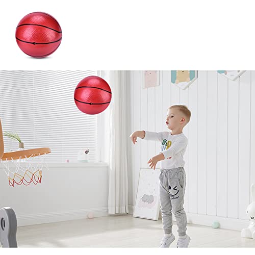 Mini basquete para crianças, bola de basquete infantil inflável brinquedo bolas de balão para esport